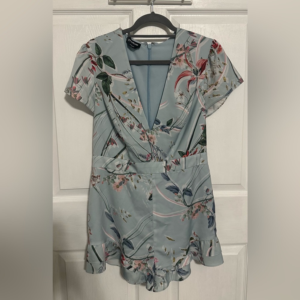 Bebe Mini Romper Ruffled Bottom - image 2